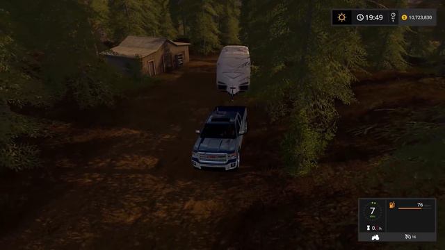 HUGE TRUCK OFF-ROAD CAMPING | Uncle Sam's Farm | Farming Simulator 17 Gameplay Ep. 7 смотреть онлайн