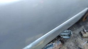 передняя часть порога ауди 100с4 прогнила