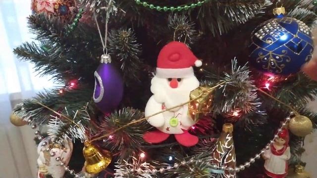 Наша ёлка. Винтажные Дед Мороз и Снегурочка. С наступающим Новым Годом! смотреть онлайн