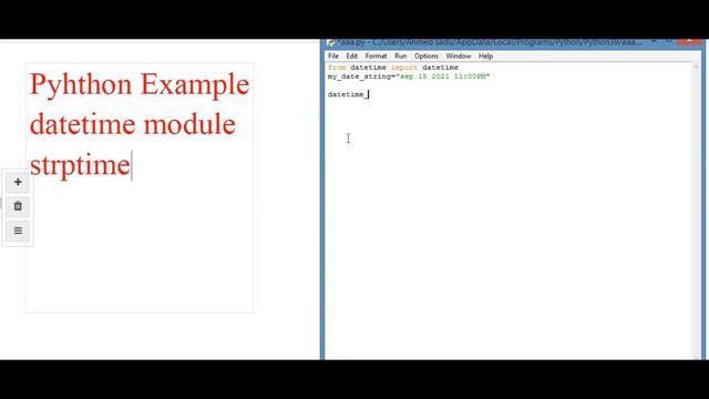 Datetime Modul in Python #5/برنامج بايثون يحول التأريخ والوقت كتابة الى ارقام смотреть онлайн