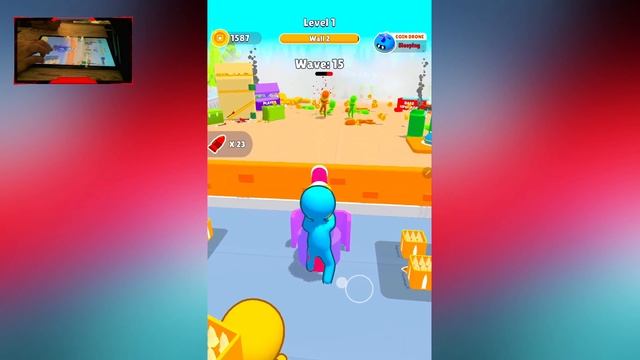 Zombie Defense Game, Idle Zombie Defense Game - Gameplay Walkthrough Tutorial(Android, iOS) смотреть онлайн