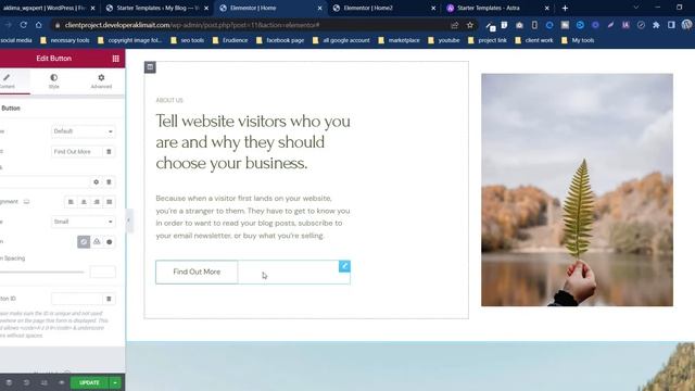 WordPress Bangla Tutorial (Class- #29) Starter Template Edit and Design Page in elementor, Bangla смотреть онлайн