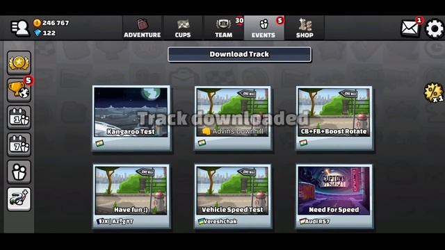 10 HCR2 TRACK ID No VIP ? 4 EASY To IMPOSSIBLE TASKS In HCR2 ? | Hill Climb Racing 2