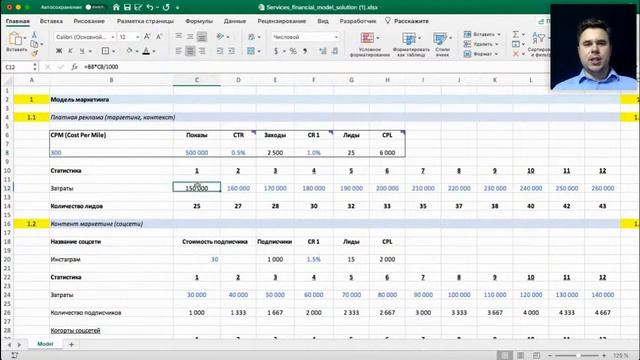 Финансовая модель Интернет-бизнеса (Часть 1) смотреть онлайн