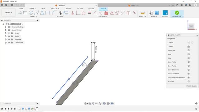 Autodesk Fusion 360: Ladder Tutorial смотреть онлайн