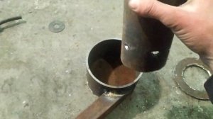 Горелка на отработке