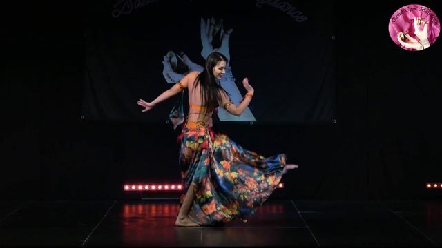 Irinita Juman performing Megeanse at Danish Open Bellydance 2018 смотреть онлайн