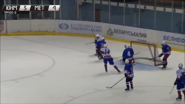 Гол Гранлунда от 14-летнего жлобинского хоккеиста