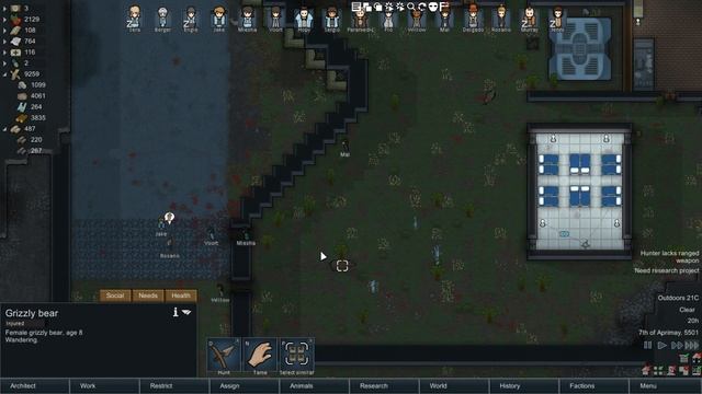[13] The Triple Threat | Rimworld Ultimate Survival A17 смотреть онлайн