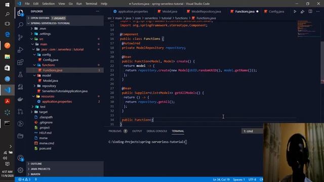 Introduction To Serverless Technology Using Spring Cloud Function.