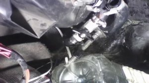 Замена радиатора печки без слива антифриза часть 2