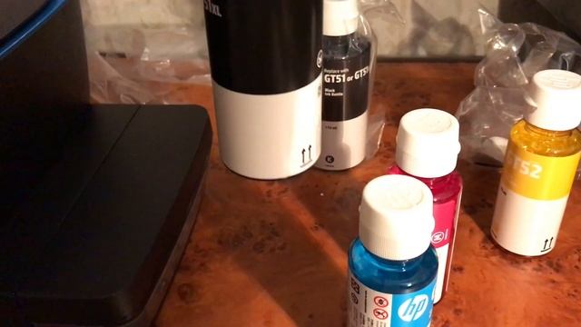 HP Ink Tank Wireless 419 заправка чернил, настройка и обзор смотреть онлайн