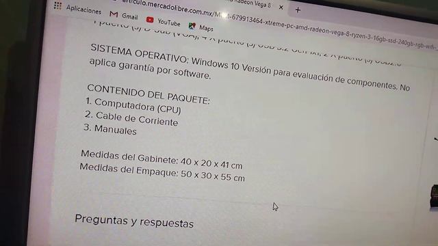Características de mi Primer PC gamer, Ryzen 3 2200g Radeon Vega 8, 16 GB de ram смотреть онлайн