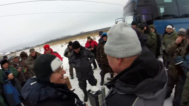 Автобусный выезд на Яузское вдхр 13.01.2018 смотреть онлайн