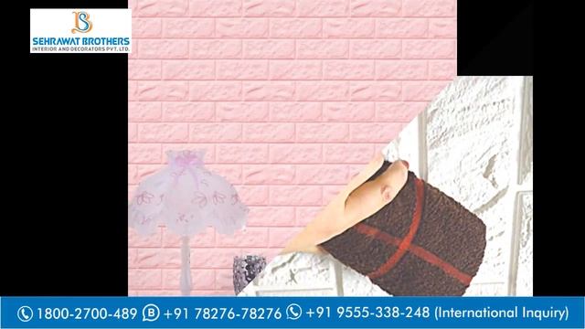 3D Cushioning PE Self Adhesive Wall Panels Waterproof Foam - diy 3D brick wall stickers living room смотреть онлайн