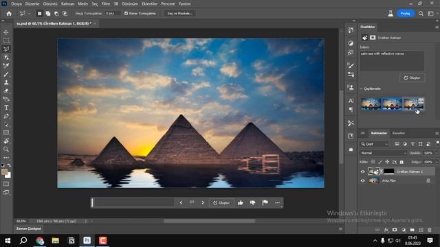 Photoshop Firefly | Üretken Dolgu Özelliği | Photoshop Generative Fill смотреть онлайн