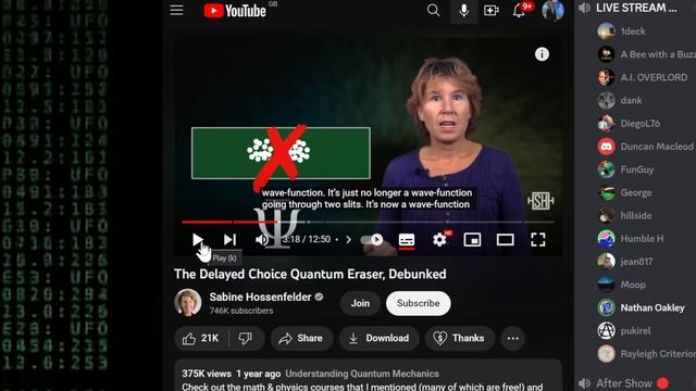 Flat Earth Debate 1826 LIVE Sabine Hossenfelder Reveals All!