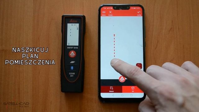 Planowanie pomieszczeń w aplikacji - Dalmierz Leica Disto D110 Bluetooth смотреть онлайн
