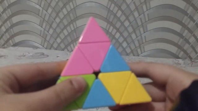 Как собрать пирамидку за 30 движений и за 2 хода. смотреть онлайн
