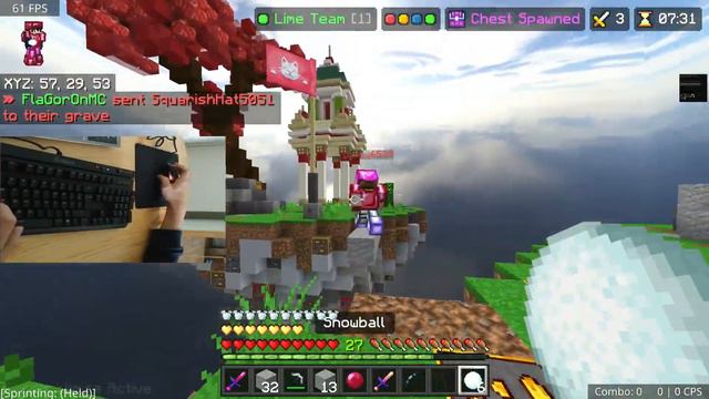 KBM Sound + Handcam ASMR |The Hive Sky Wars Duos Part 2 смотреть онлайн