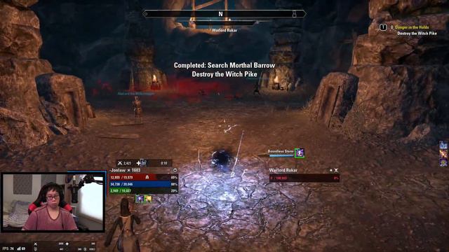 The Elder Scrolls Online - Greymoor Walkthrough Part 5 - Danger in the Holds смотреть онлайн