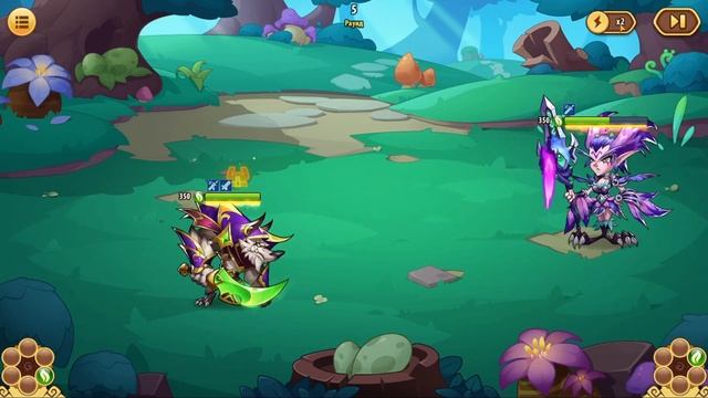 Лес Сарры последний босс (лаборатория) Idle Heroes смотреть онлайн
