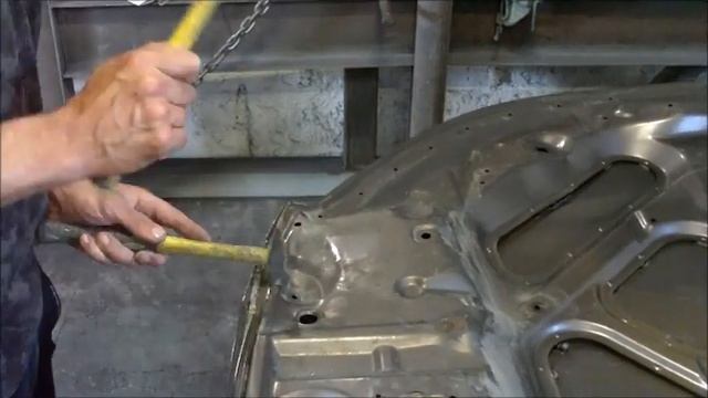 рихтовка под грунт капота смотреть онлайн