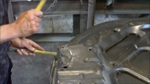 рихтовка под грунт капота