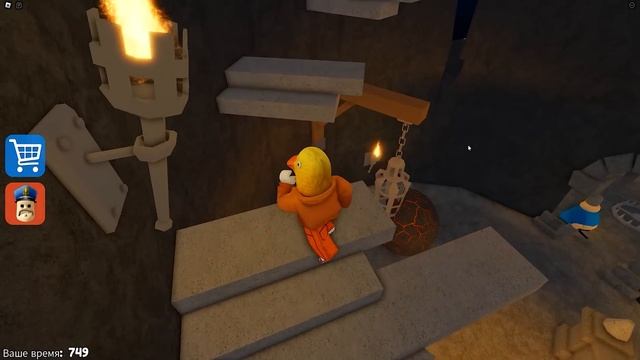 ПОБЕГ ИЗ ТЮРЬМЫ С СУМАСШЕДШИМ ОХРАННИКОМ В РОБЛОКС ОББИ! BARRY'S PRISON RUN! (Obby) смотреть онлайн
