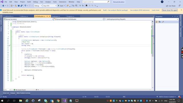 Single Responsibility Principle C# Example смотреть онлайн