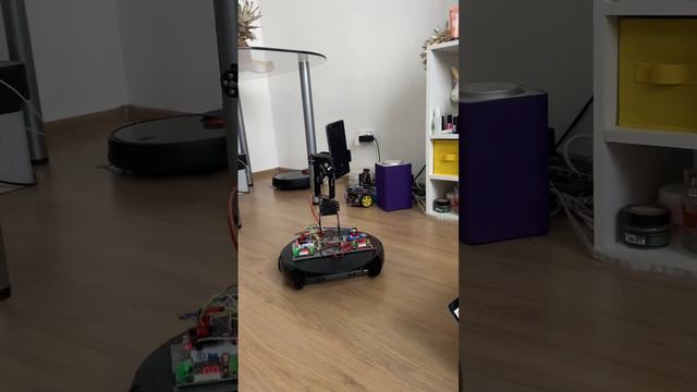 Робот пылесос, который теперь стал роботом риэлтором, научился получать команды с сервера IOT смотреть онлайн