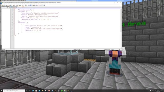 Minecraft Windows 10 Edition - Resource Pack erstellen! смотреть онлайн