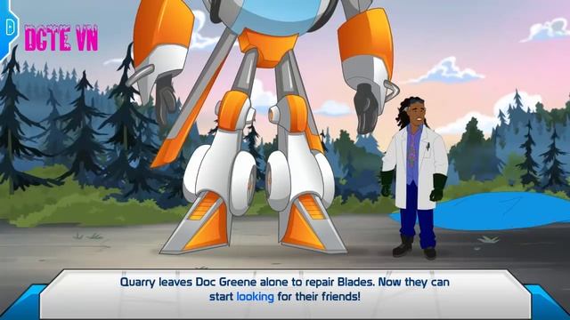 Game robot Khủng long biến hình | Dino Island - Transformers Rescue Bots смотреть онлайн