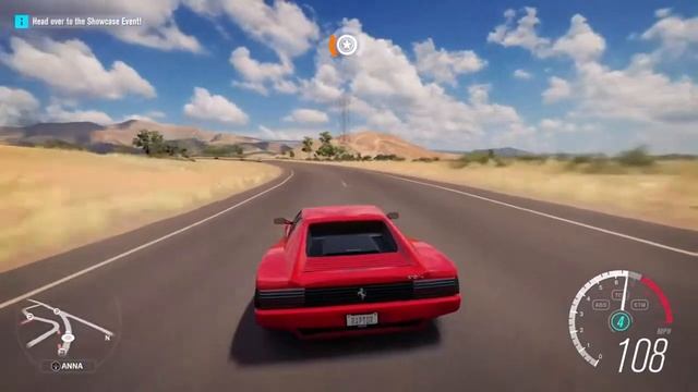 Forza Horizon 3 - Ferrari 512 Testarossa Gameplay смотреть онлайн