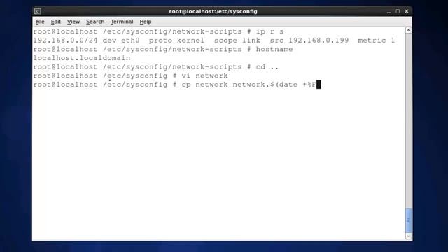 Learning CentOS Linux Lesson 3 Network configuration смотреть онлайн