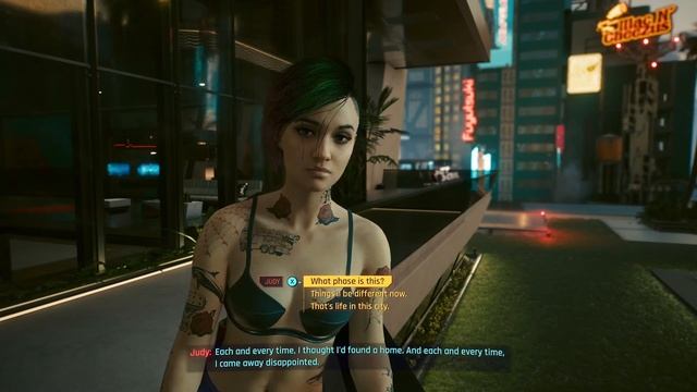 Cyberpunk 2077 -Legend of Afterlife with Judy {1.5} смотреть онлайн