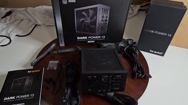 Be Quiet! Unboxing The Dark Power 13 850W Titanium PSU смотреть онлайн
