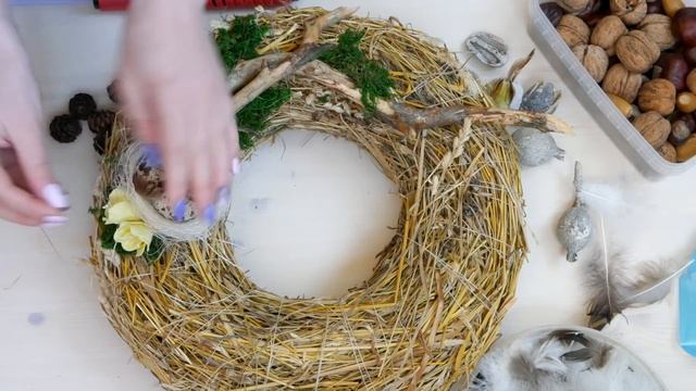 Easter wreath / Пасхальный венок / DIY Tsvoric смотреть онлайн