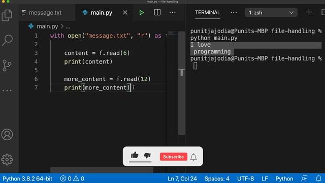 How to Work with Files in Python? (Add Contents to File + Read Text from Files ) #26 смотреть онлайн