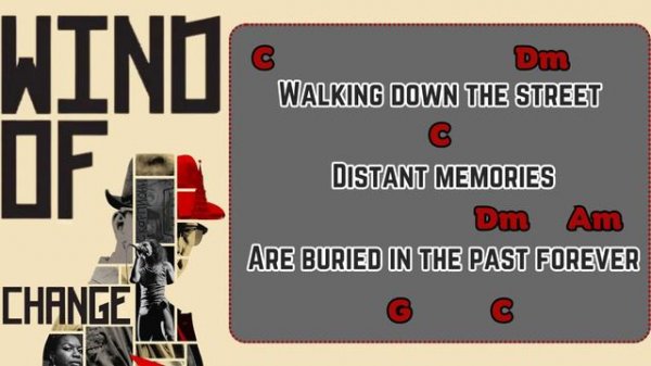 Scorpions - Wind Of Change - Lyrics and Chords