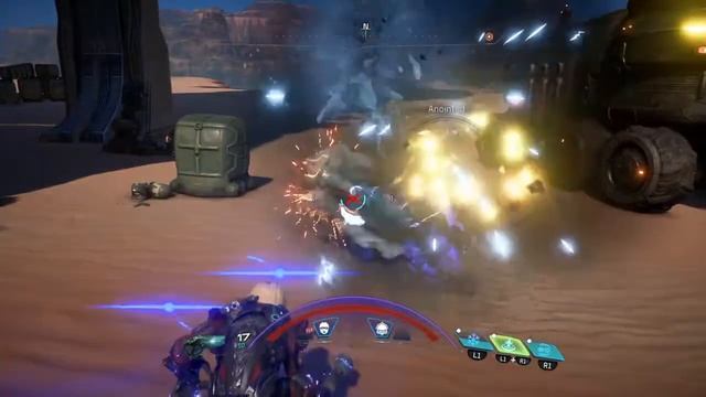 Mass Effect™: Andromeda vanguard melee build ft. Krogan hammer смотреть онлайн