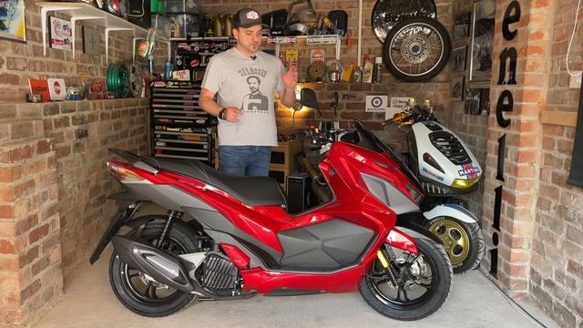 SYM Jet X / GPX Drone 125cc 2021 Euro 5 Scooter UK First Review & Test Ride смотреть онлайн