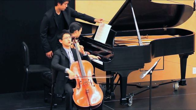 Rachmaninoff Cello Sonata - III. Andante by Nathan Chan and Sarina Zhang смотреть онлайн