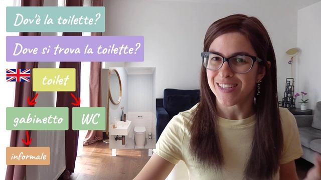 How to Ask "WHERE IS THE BATHROOM?" in Italian | Learn Italian Vocabulary (+ Subtitles) смотреть онлайн