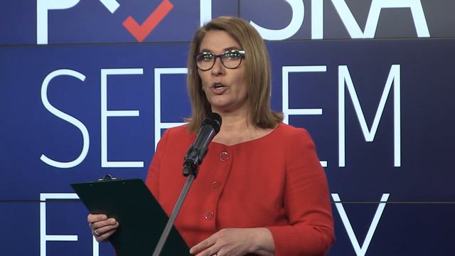 Beata Mazurek - Briefing prasowy Rzecznik PiS смотреть онлайн
