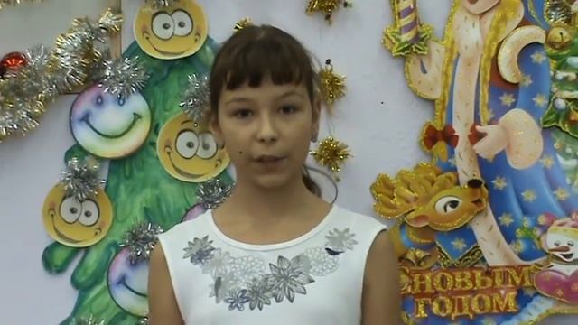 Егоренкова Ксения 4а - (Любовь Воронкова) - "Зима" смотреть онлайн
