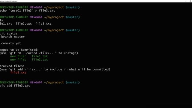 01. Git basic operations ( ### work with local repository ) смотреть онлайн
