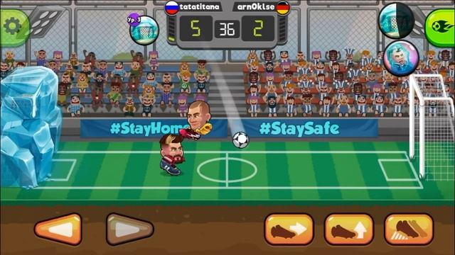 HEAD BALL 2 | Учимся играть | Я ИХ СДЕЛАЛА 5:0 смотреть онлайн