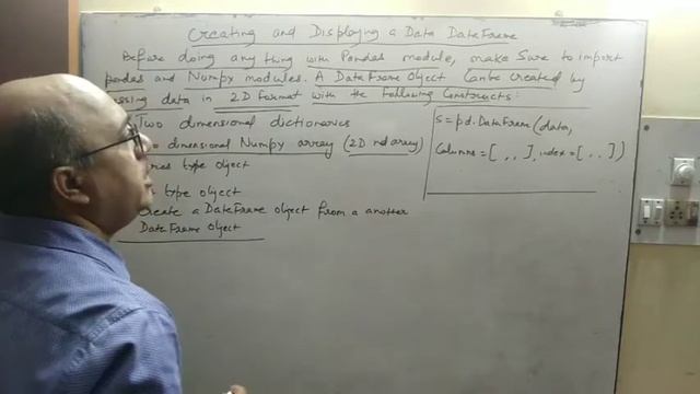 Python | Creating and Displaying a Data Frame | Class 12 I.P. смотреть онлайн