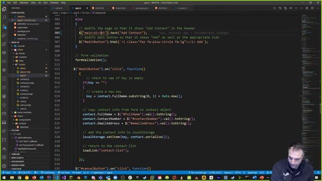 WEBD6201 - W2021 - Week 9 - Part 2- Intro to Express смотреть онлайн